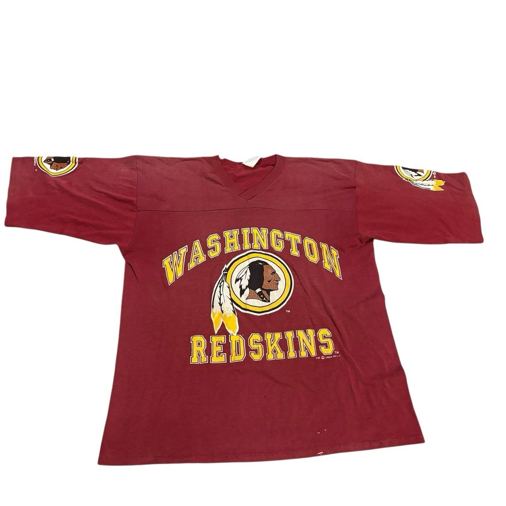 Washington Redskins Graphic T‎ Shirt Mens Large Vintage 90s